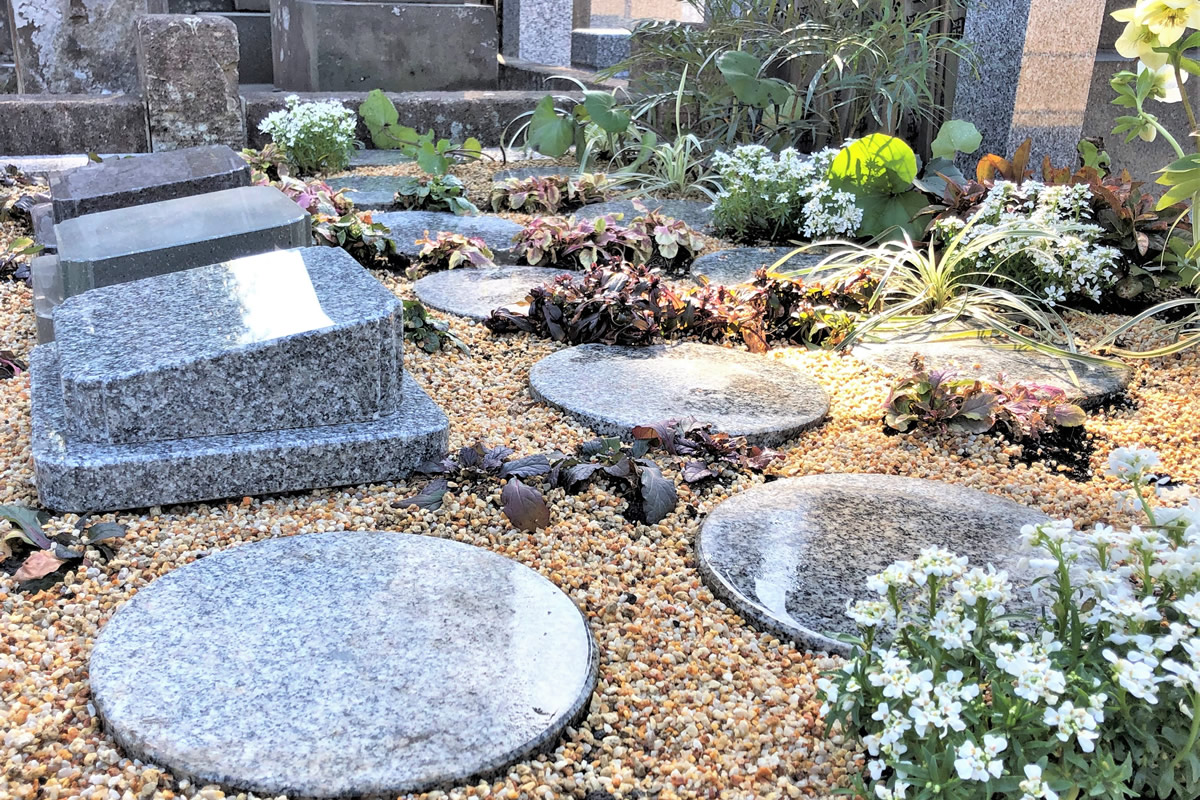 生命力のある植栽