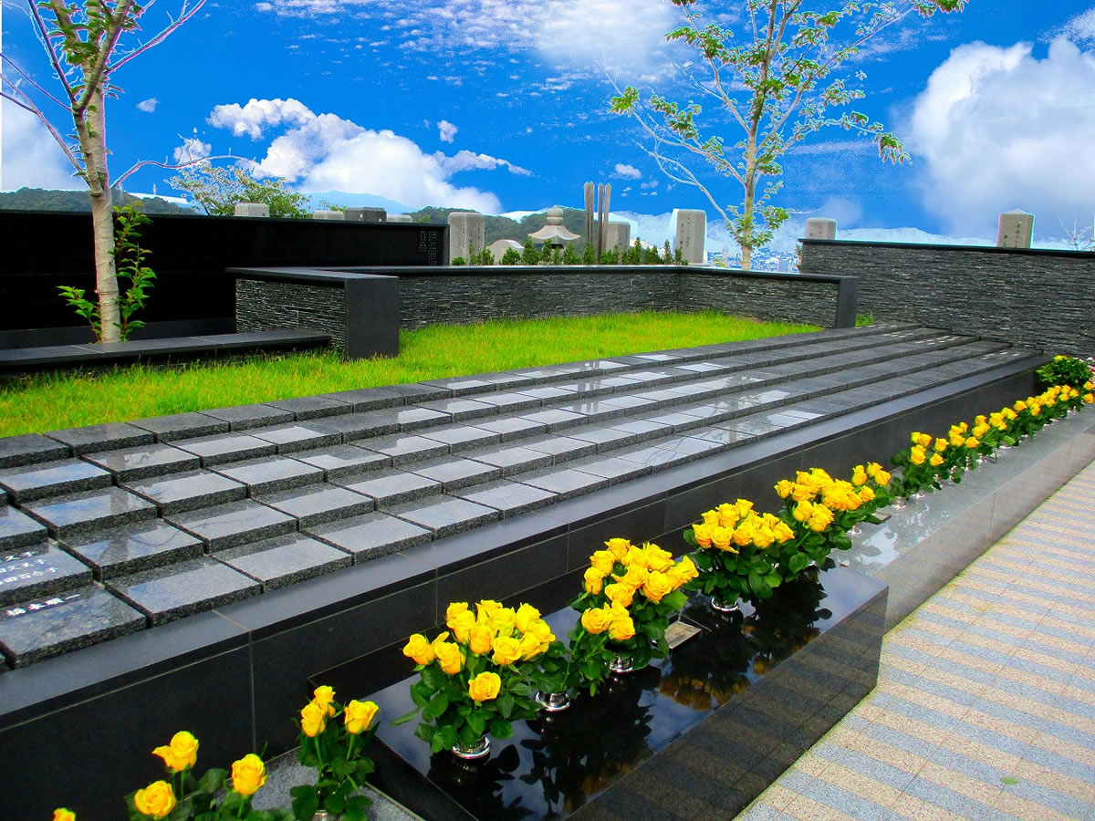 広島平和霊園　ピースガーデンエリア桜輝プレートタイプ