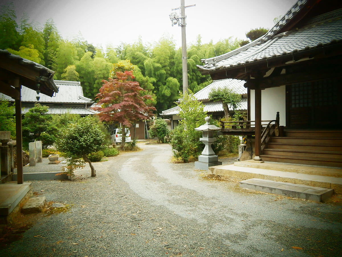 妙見寺入口